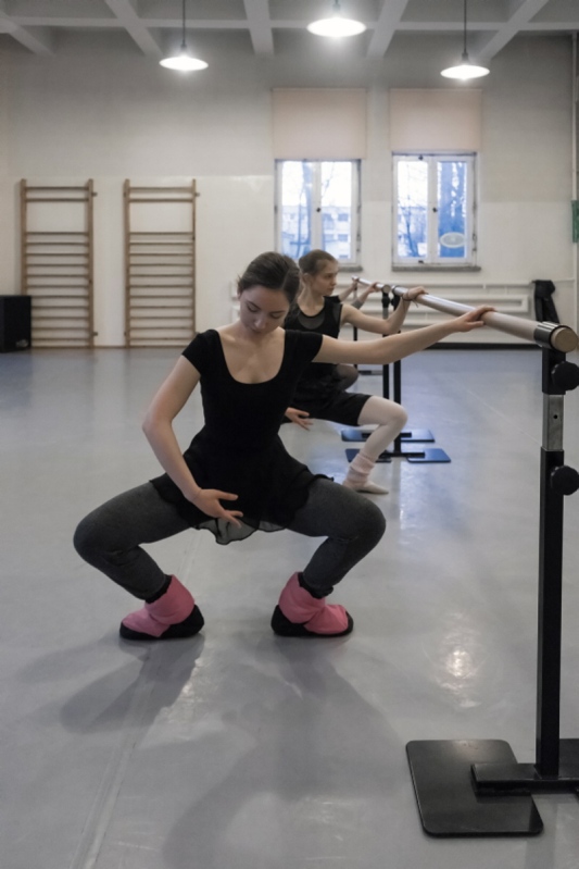 2015 ZIELONA GORA Ania Szafran baletnica w miescie ballerina project tancerka balet proba trening przed konkursem w kolobrzegu FOT. PAWEL JANCZARUK / WueF