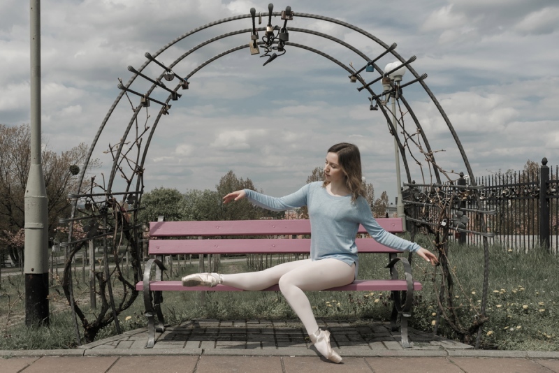 2016 ZIELONA GORA Ania Szafran baletnica w miescie ballerina project tancerka balet Palmiarnia FOT. PAWEL JANCZARUK / WueF